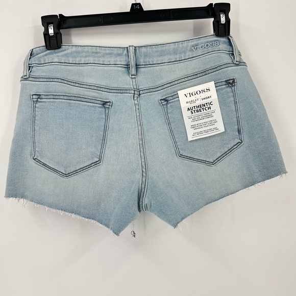 VIGOSS Marley Mid Rise Short Light Wash Stitch Fix Cut Off Jean Shorts S… - Picture 2 of 12